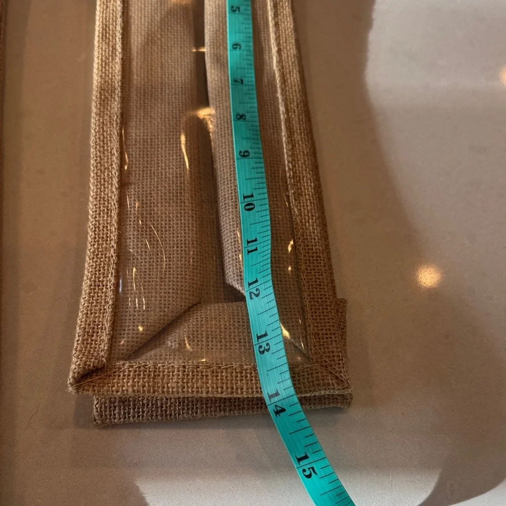 Chic Tan Gift Wrap Holders wine bag